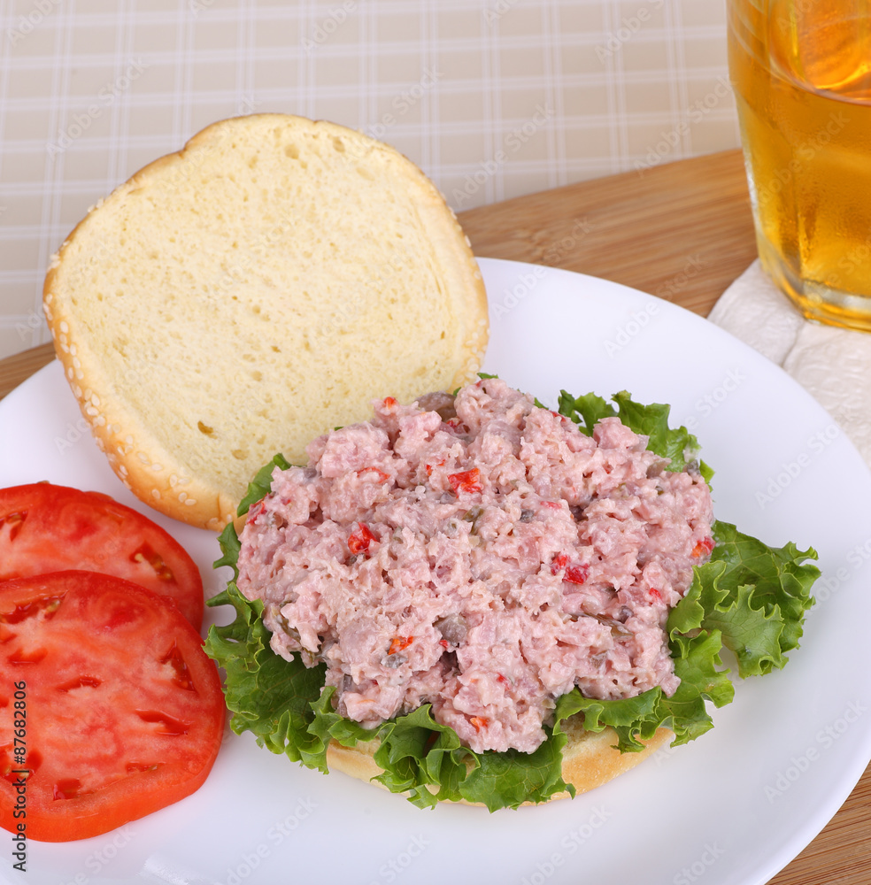 Ham Salad Sandwich Ham Salad Sandwich
