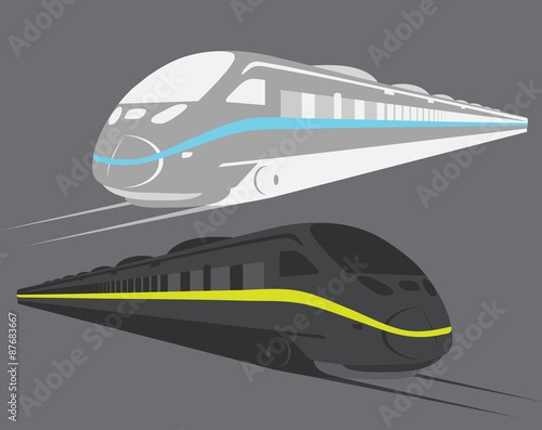 Train illustration vector