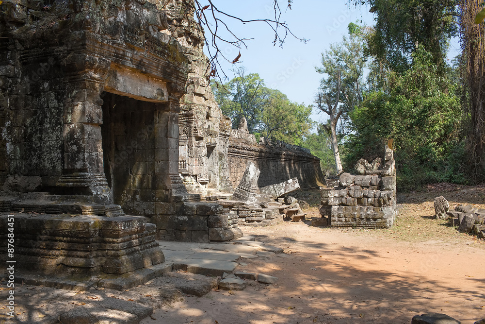abandoned temple in Angkor Wat, Cambodia