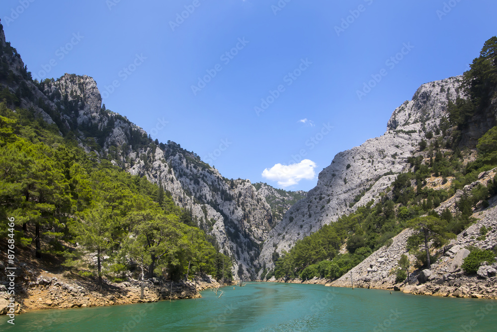 Big Green Canyon Nature Reserve in Turkey