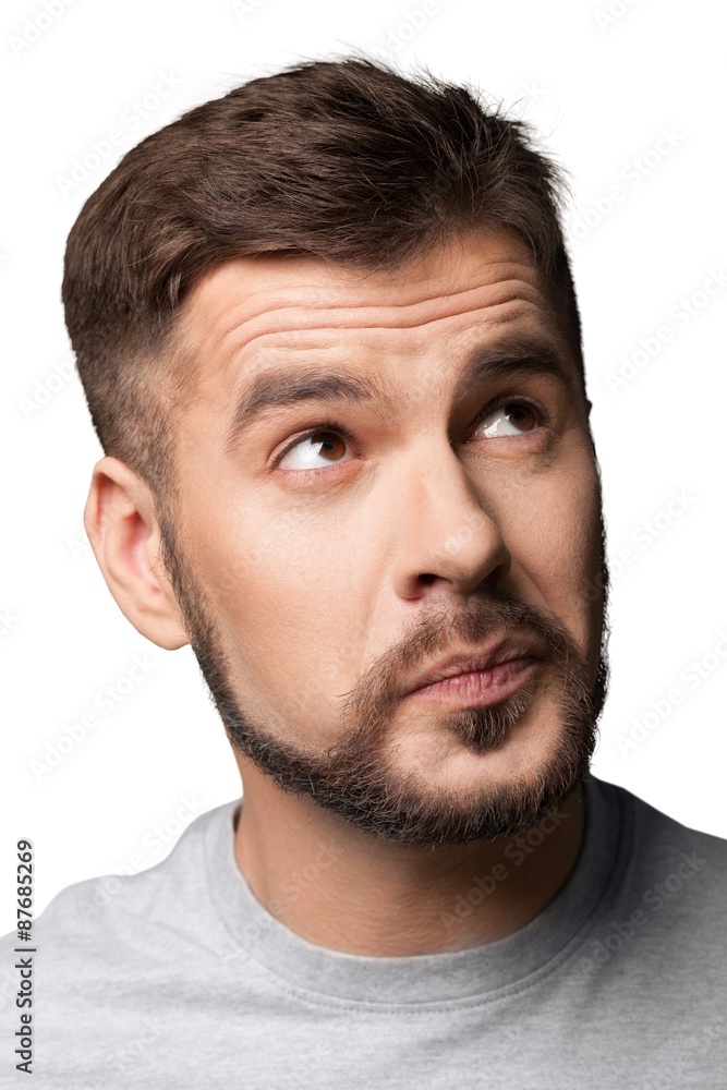 Fototapeta premium Business, man, speak.