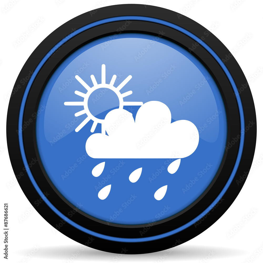 rain icon waether forecast sign rain icon waether forecast sign
