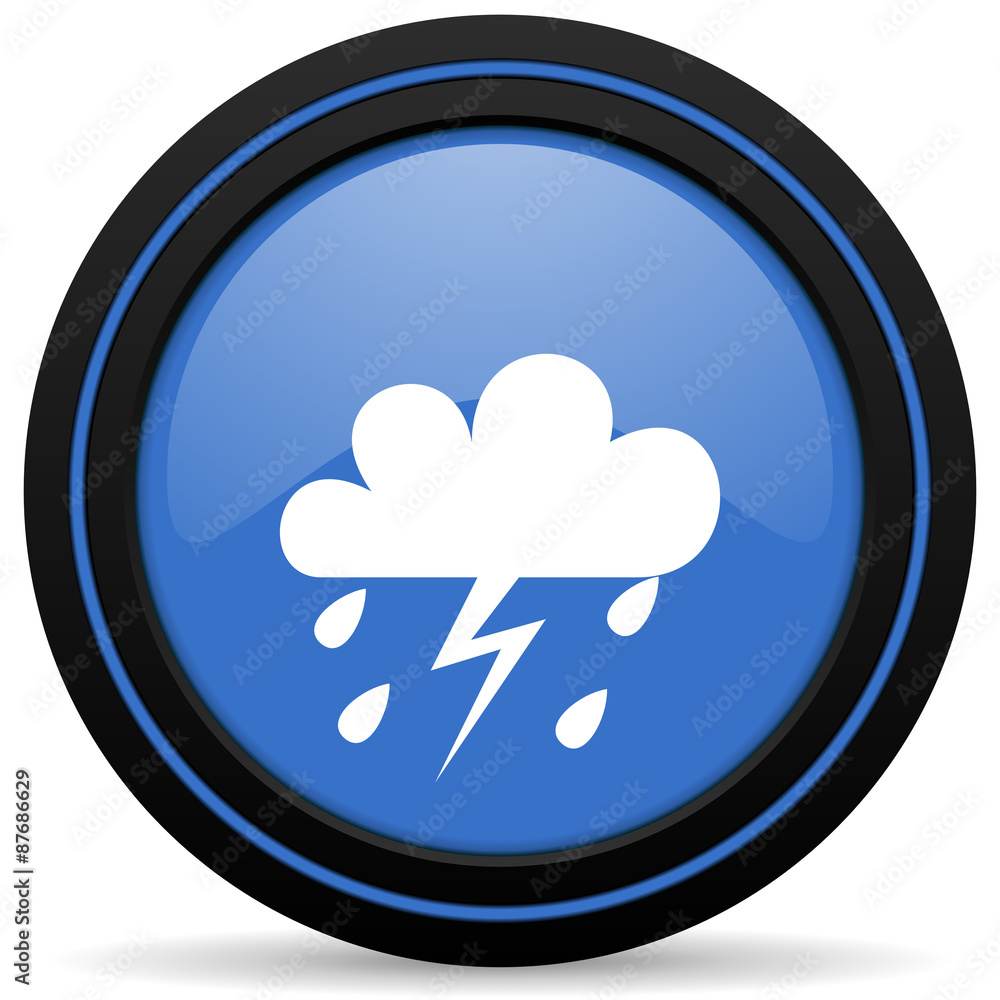 storm icon waether forecast sign storm icon waether forecast sign