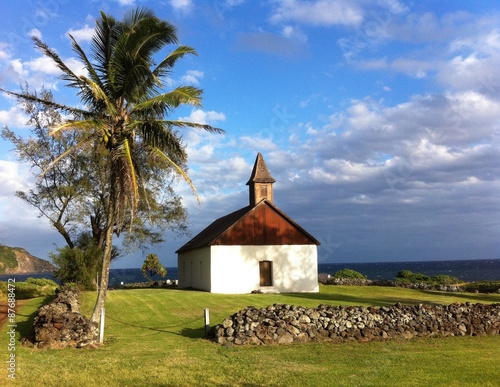 Kaupo Church, Maui, Hawaii photo