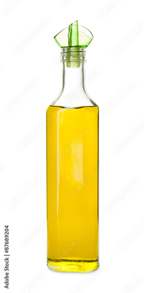 Olive oil bottle with pourer