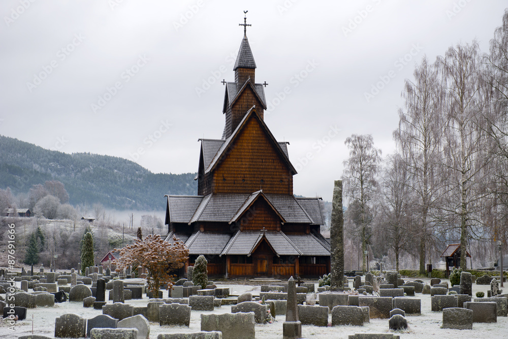 Borgund wood church, Norway