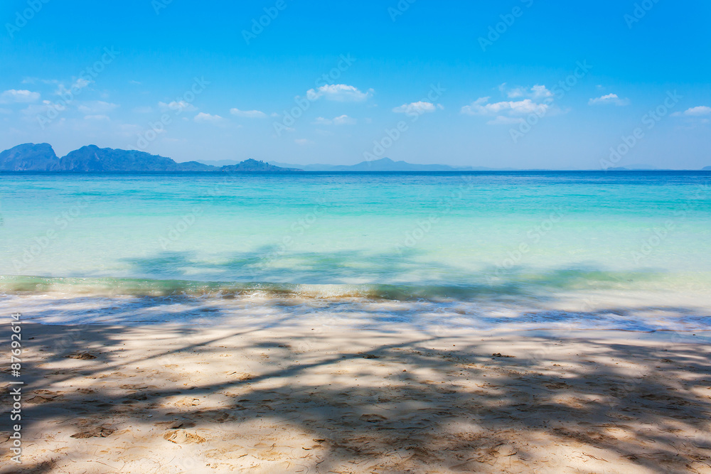 beautiful sea ,beach ,Trang in Thailand