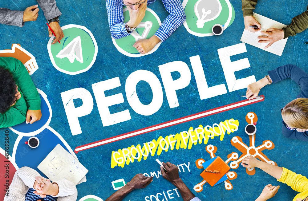 Obraz premium People Person Group Citizen Community Concept