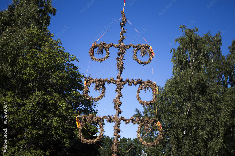 Obraz premium Midsummer pole