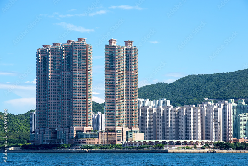Fototapeta premium Hong Kong Residential District