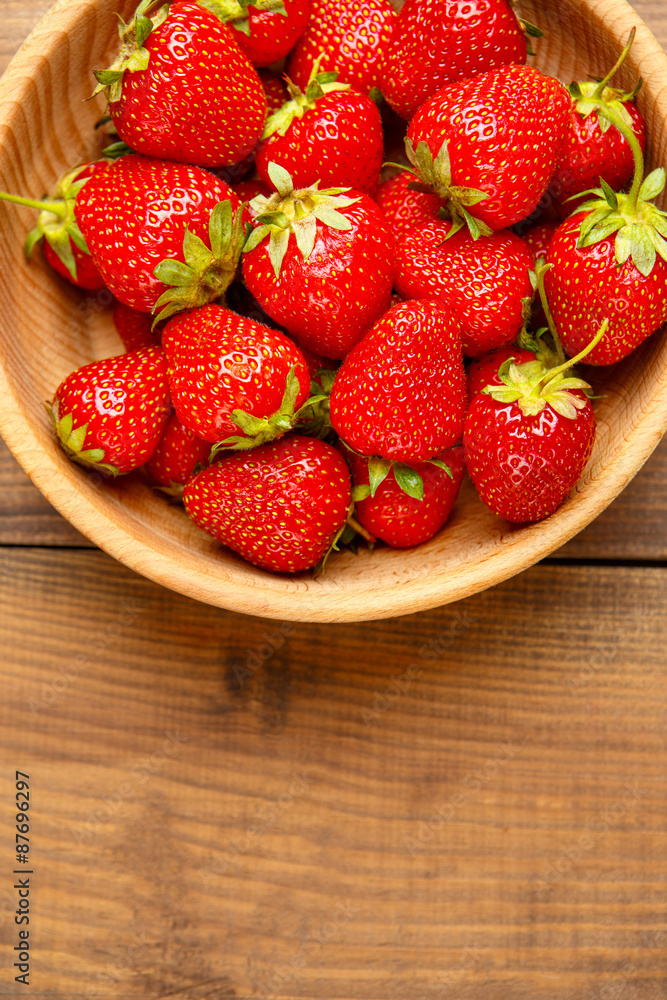 Fresh strawberries