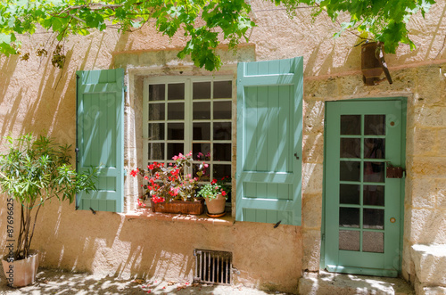 An old house in Moustiers-Sainte Mairie, France