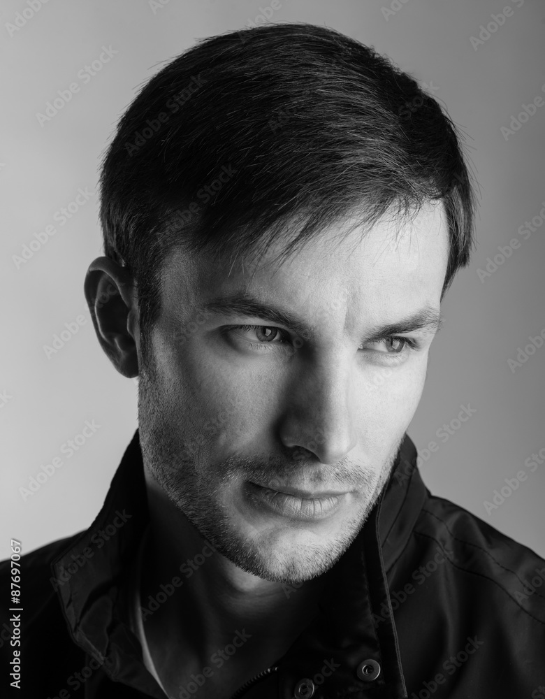 Fototapeta premium man looking