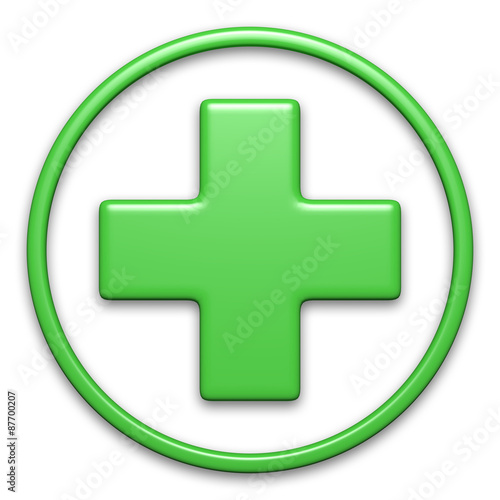3d pharmacy symbol