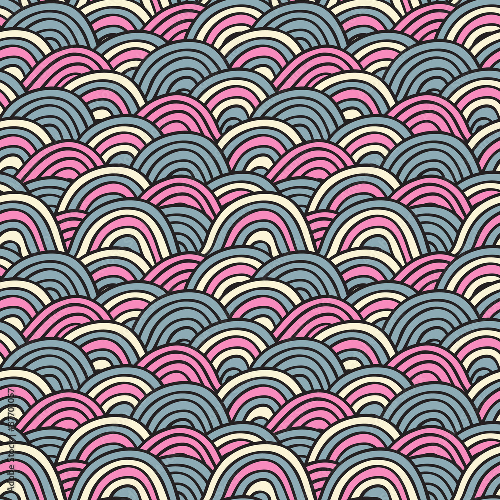 Seamless Wave pattern Seamless Wave pattern