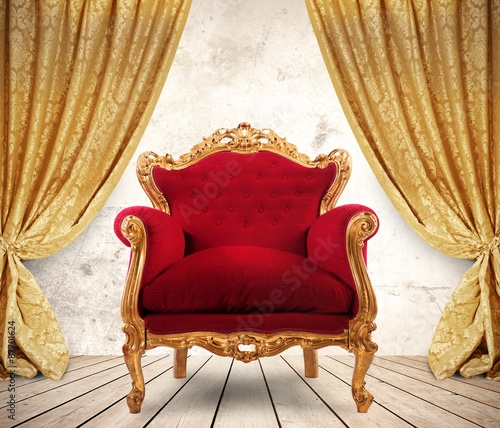 Obraz na plátně Royal armchair