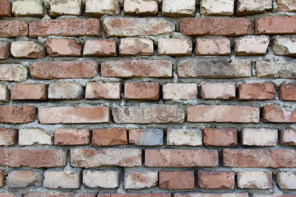 Detail Of The Brick Wall Detail Of The Brick Wall