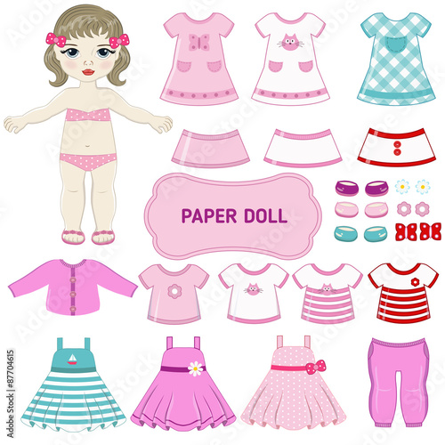 Paper doll.