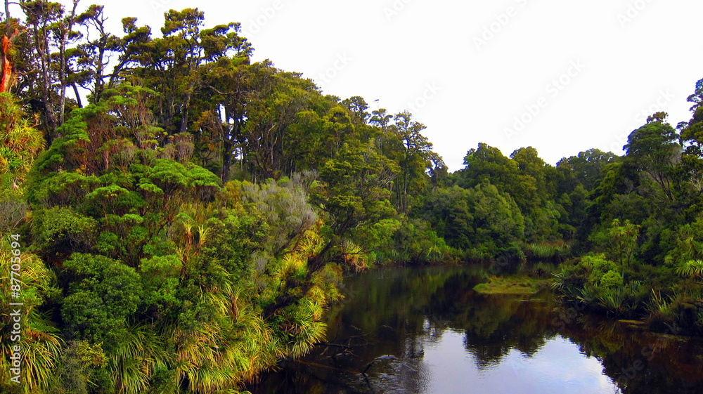 Obraz premium Hooker Valley