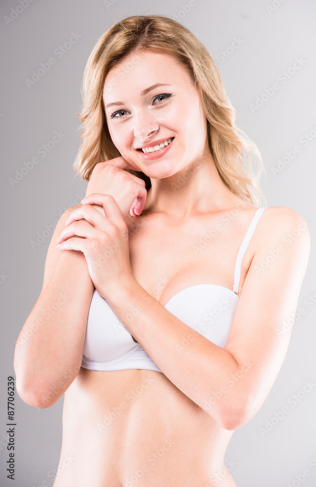 Woman in underwear Woman in underwear