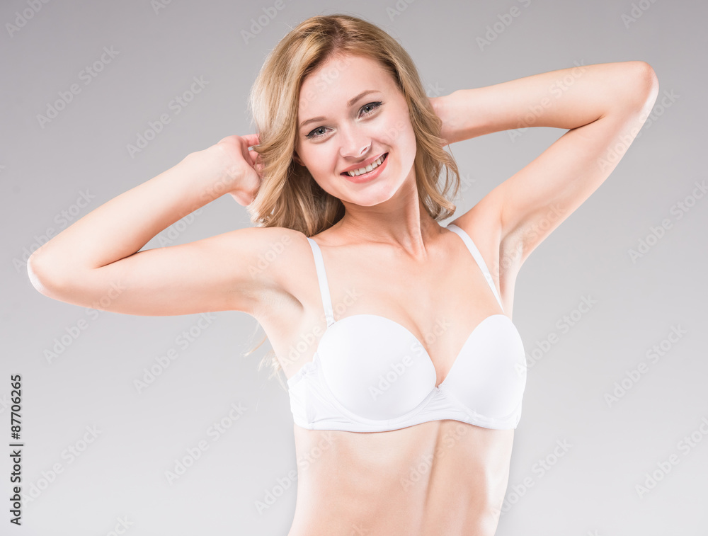 Obraz premium Woman in underwear