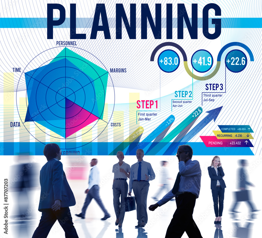 Business Planning Data Analysis Strategy Concept Business Planning Data Analysis Strategy Concept
