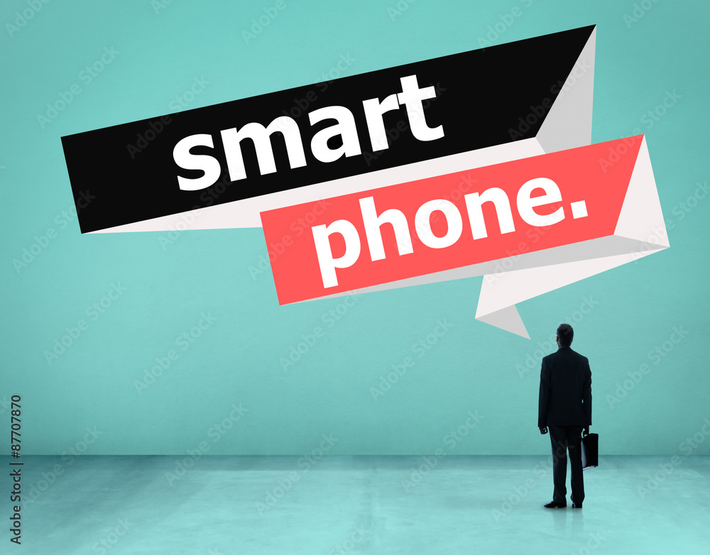 Smart Phone Communication Technology Connecting Concept Smart Phone Communication Technology Connecting Concept
