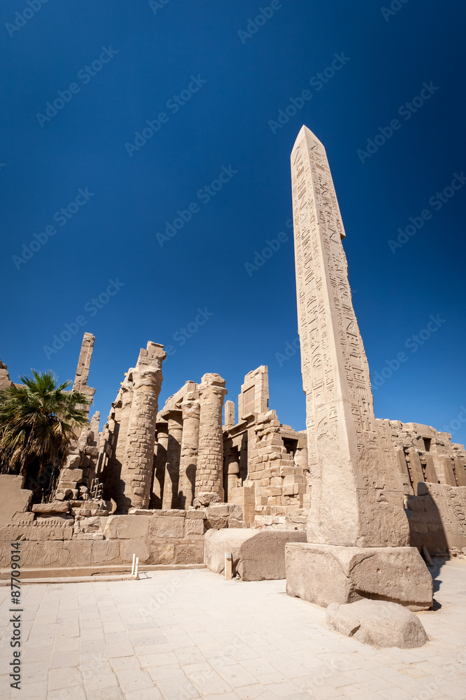 Hatshepsut's obelisk, Karnak Temple, Luxor, Egypt