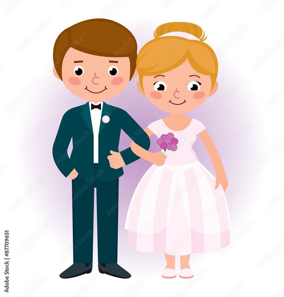 Couple newlyweds bride and groom Couple newlyweds bride and groom