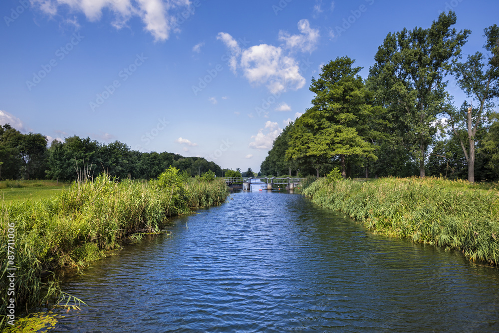 Fototapeta premium Flusslandschaft