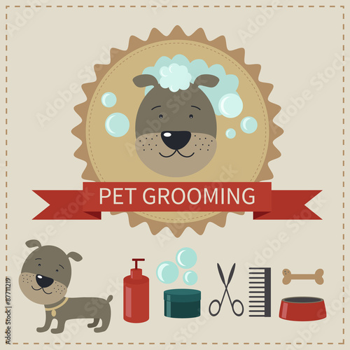  Pet Grooming Labels