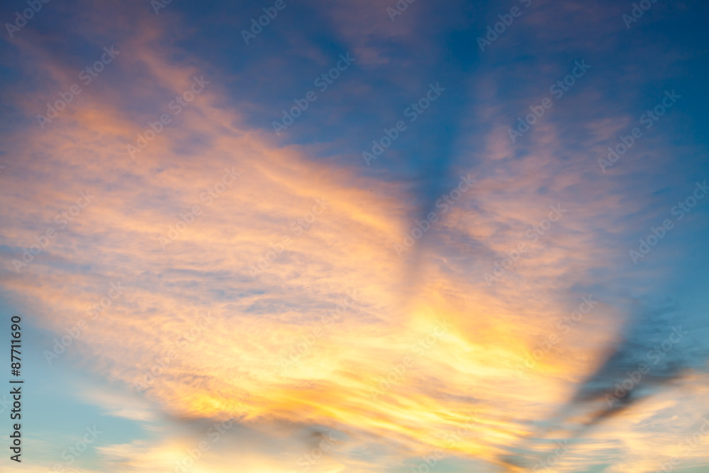 sunset with clouds sunset with clouds