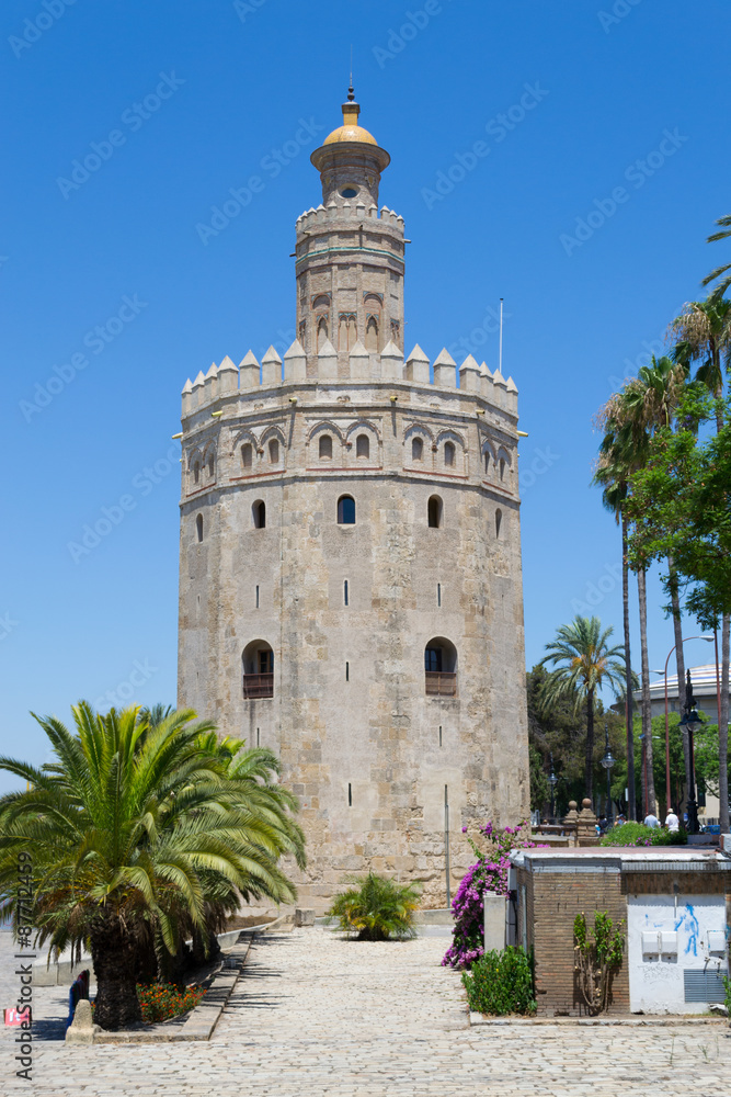 Gold tower in Seville