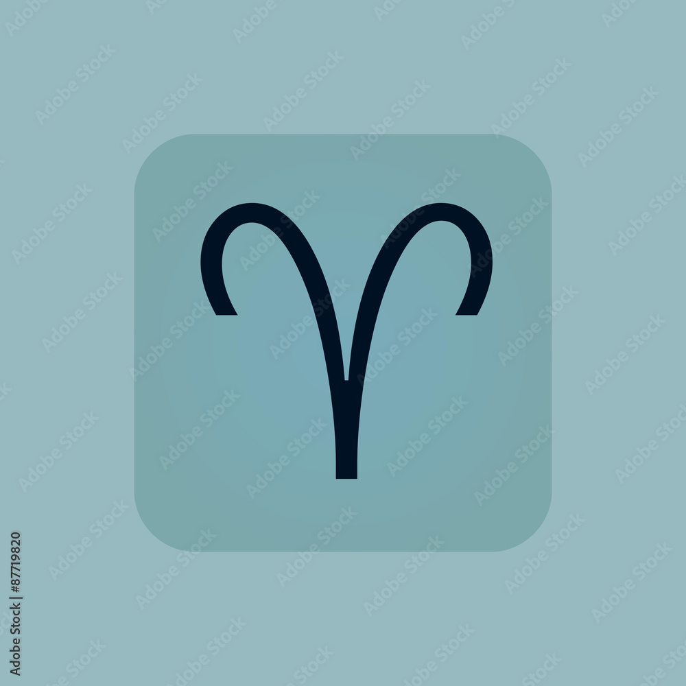 Pale blue Aries icon