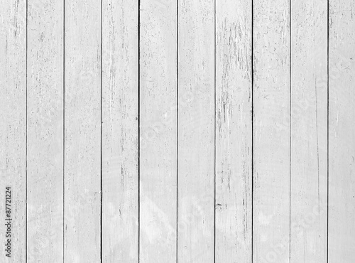 Wooden wall with cracked paint, detailed background