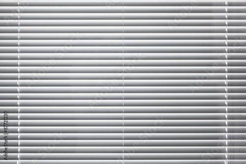 Modern white window blinds background texture photo