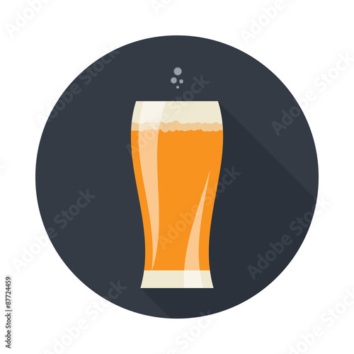 Beer glass icon.