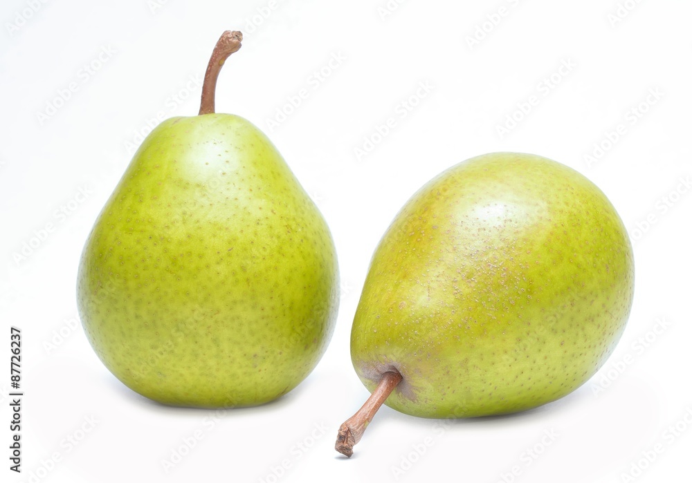 william pears isolated on white background william pears isolated on white background