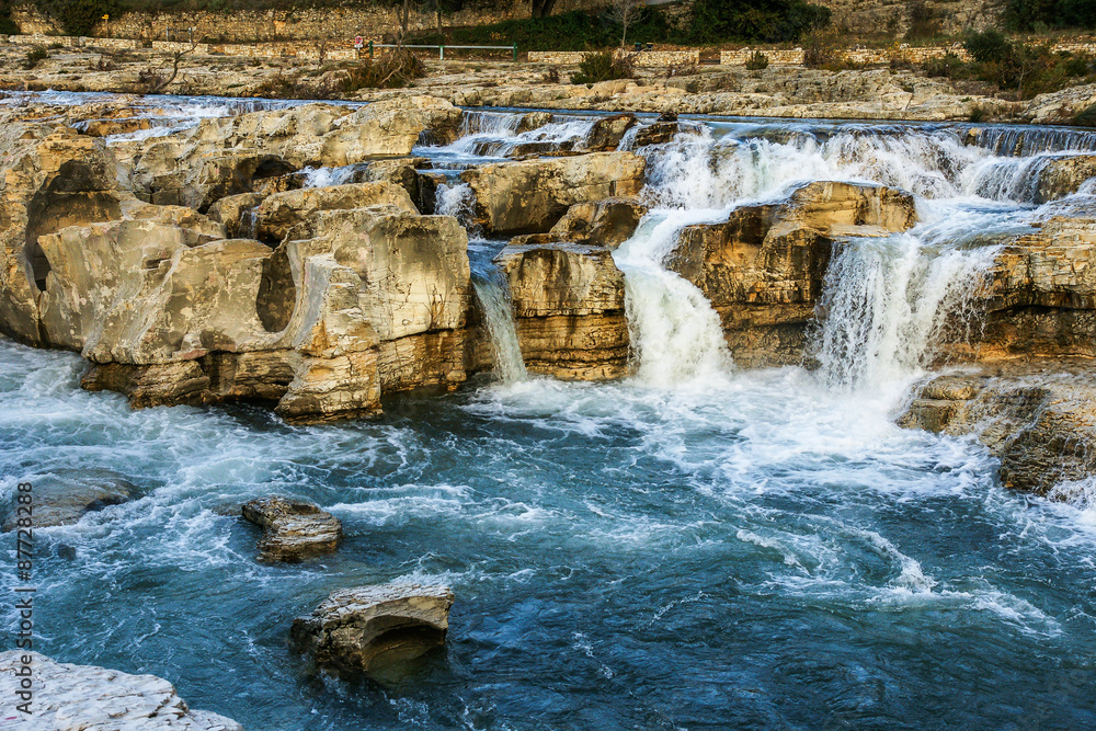 Fototapeta premium Cascade de sautadet la Roque sur Ceze
