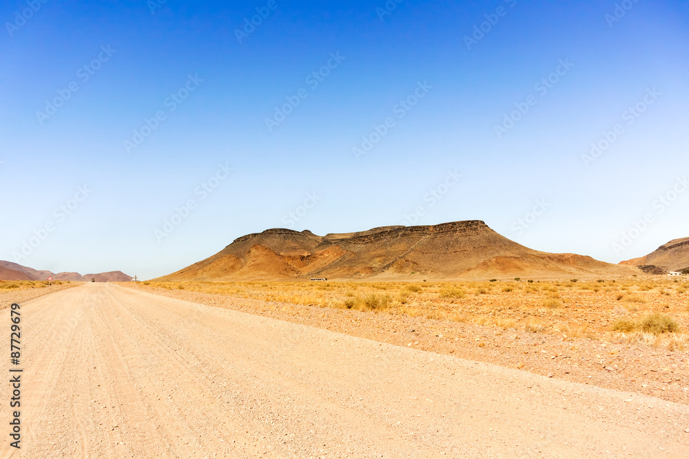 Desert near Sesriem in Namibia. Desert near Sesriem in Namibia.