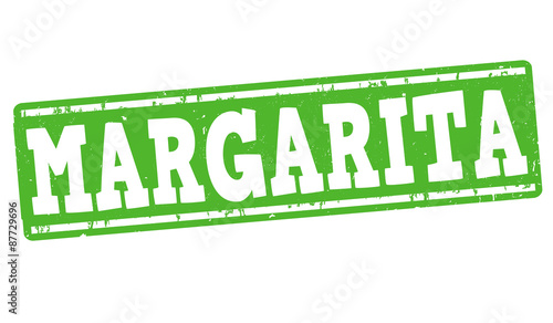 Margarita cocktail stamp