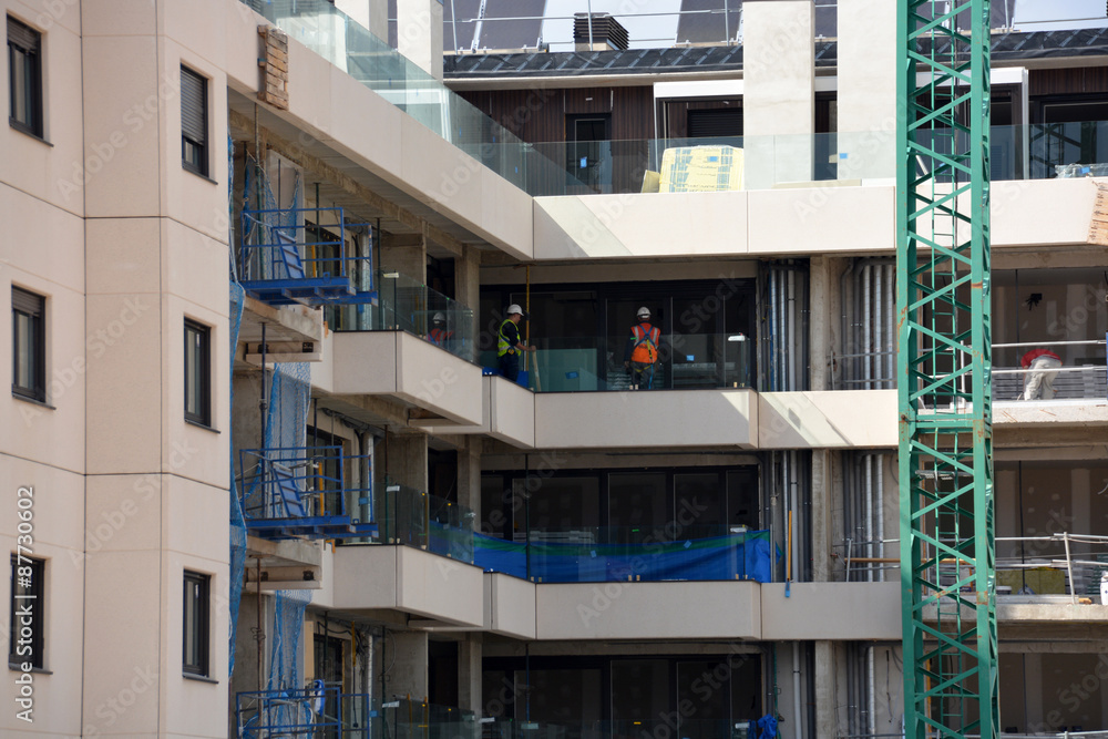 Obraz premium edificio de nueva construccion