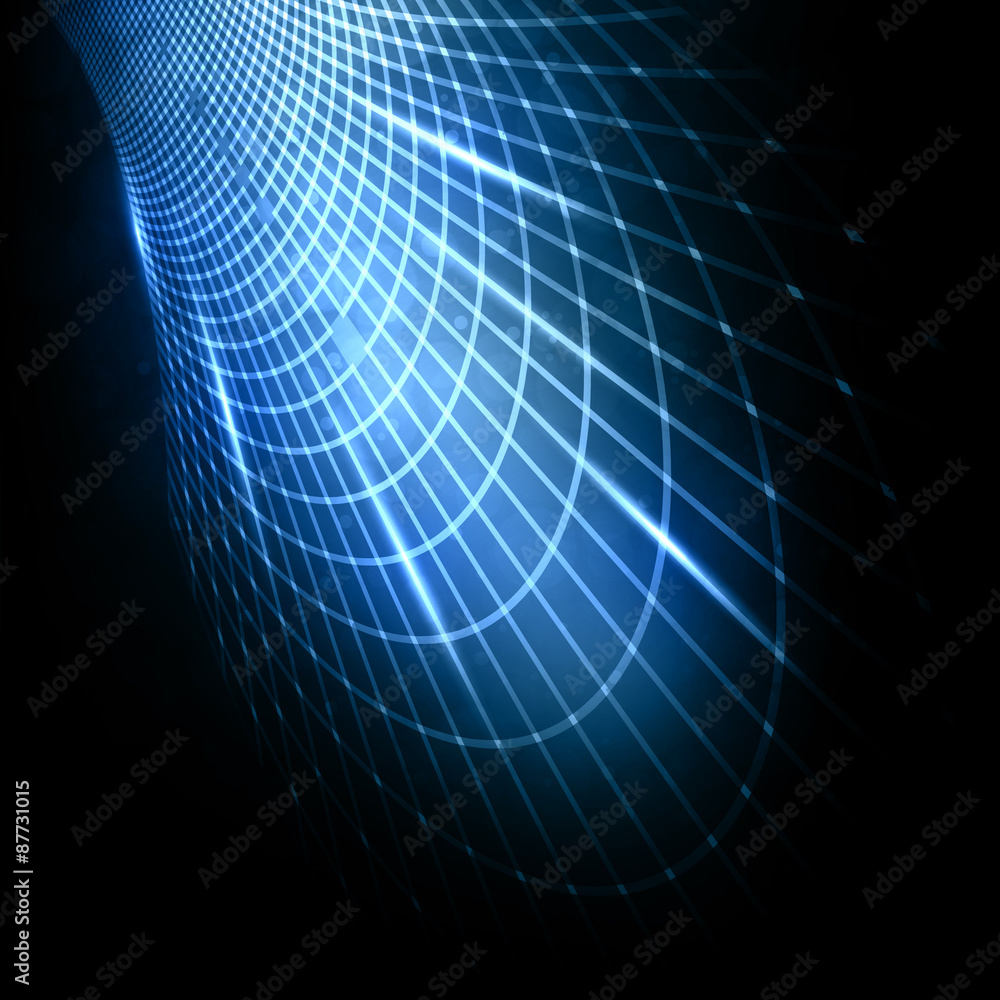 Fototapeta premium Abstract futuristic illustration 