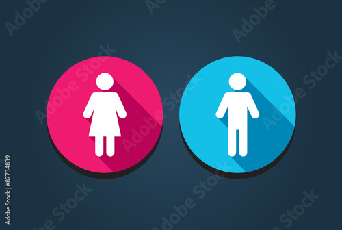 Female & Male Icons
