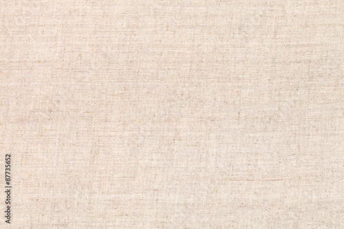 natural textile background from unpainted fabric