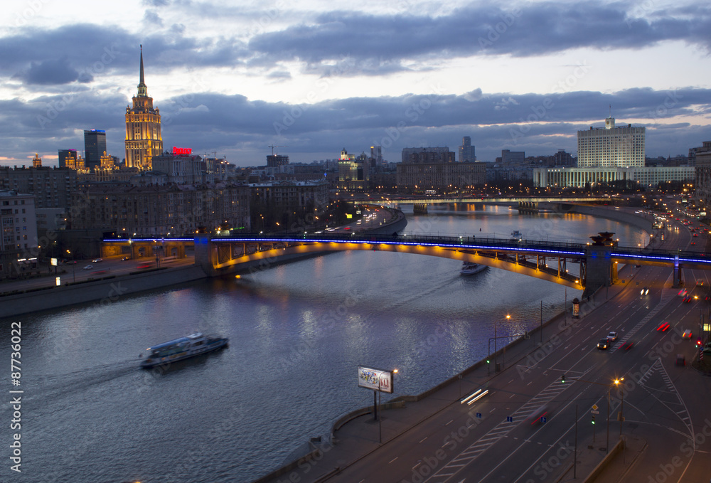 Landscape Moscow city, Moscow, Russia Landscape Moscow city, Moscow, Russia