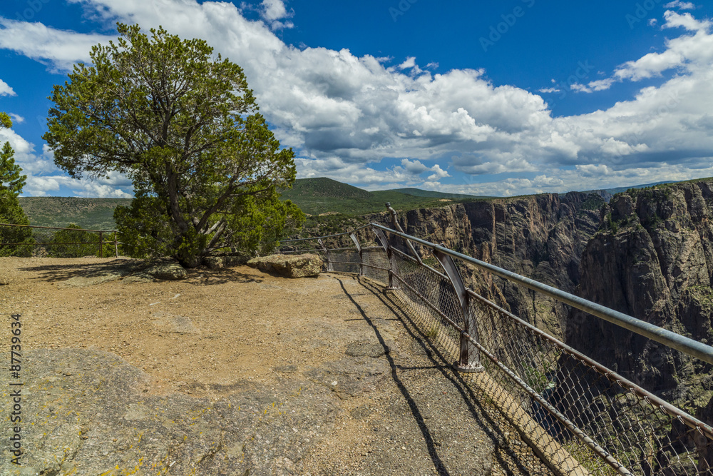 Black Canyon of the Gunnison National Park, North Rim, Chasm View Nature Trail