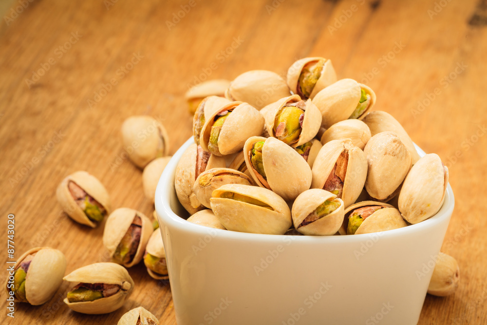 Roasted pistachio nuts seed with shell Roasted pistachio nuts seed with shell