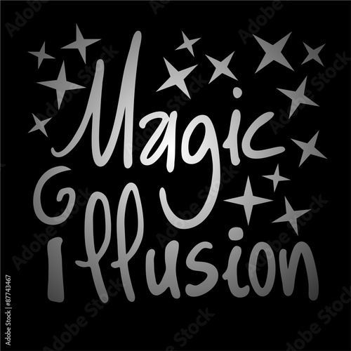 Magic illusion symbol