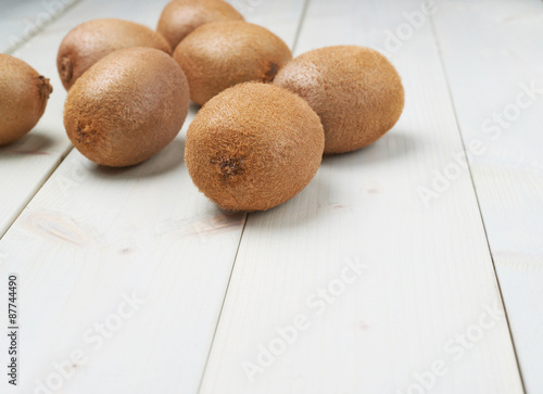 Pile of multiple kiwifruits